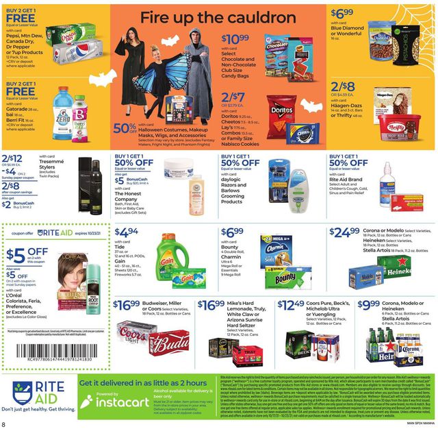 Rite Aid Ad from 10/17/2021