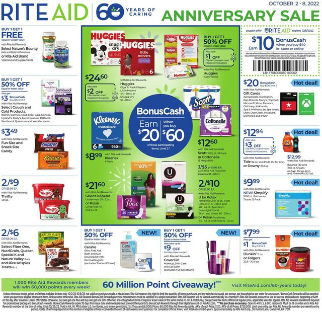Rite Aid Ad from 10/02/2022