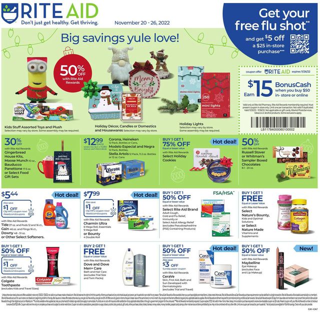 Rite Aid Ad from 11/20/2022