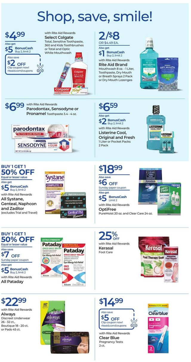 Rite Aid Ad from 05/07/2023
