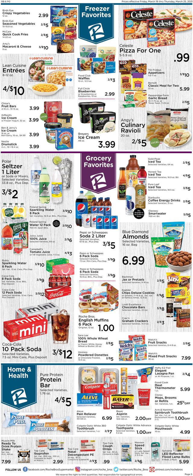 Roche Bros. Supermarkets Ad from 03/19/2021