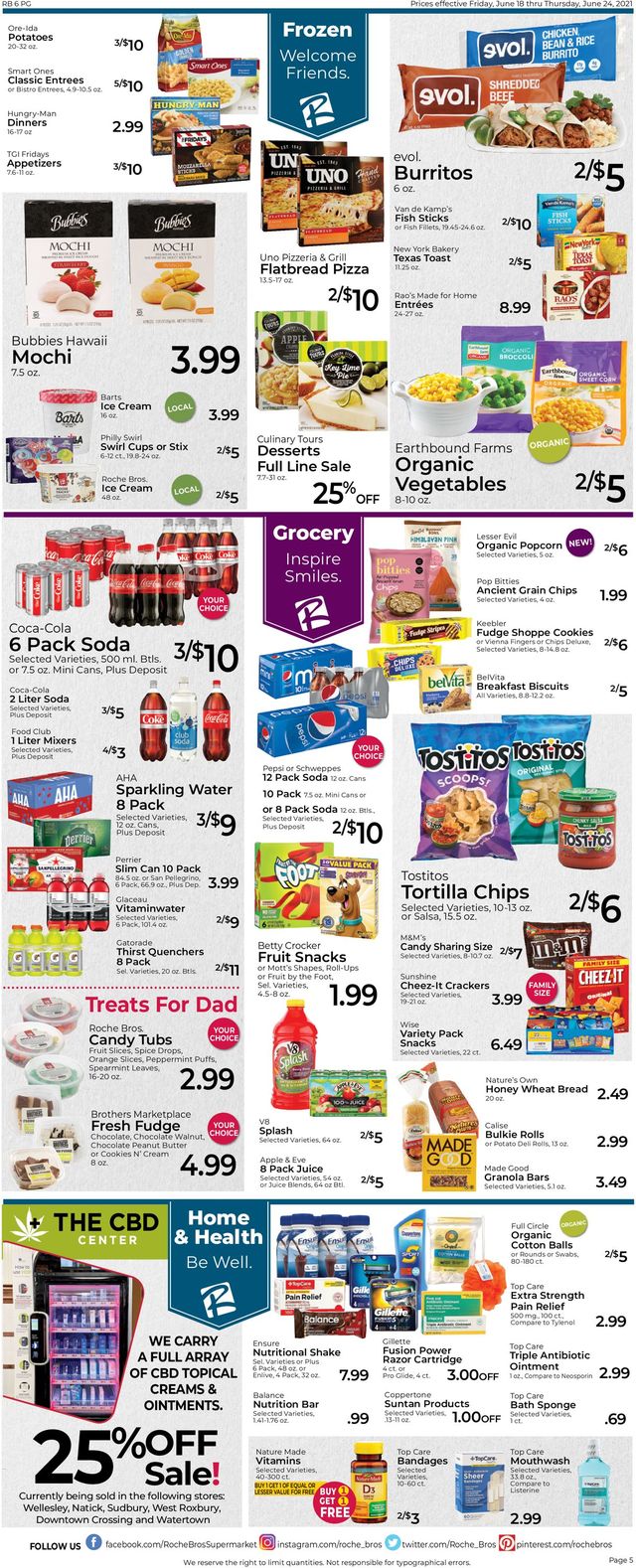 Roche Bros. Supermarkets Ad from 06/18/2021