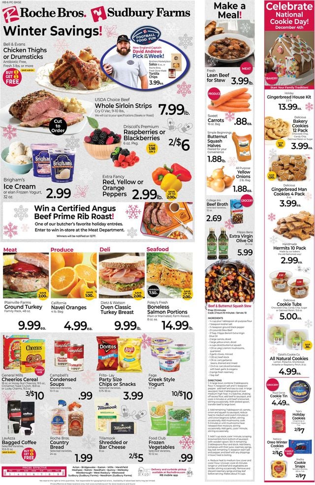 Roche Bros. Supermarkets Ad from 12/03/2021