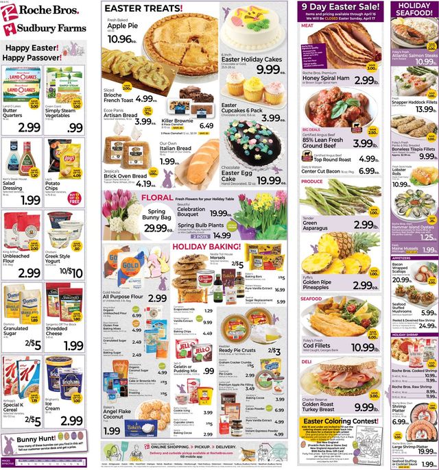 Roche Bros. Supermarkets Ad from 04/08/2022