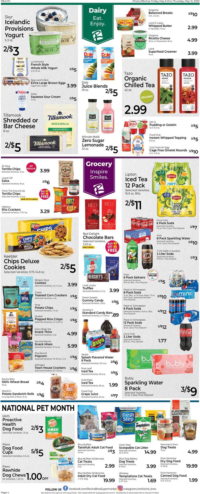 Roche Bros. Supermarkets Ad from 05/06/2022