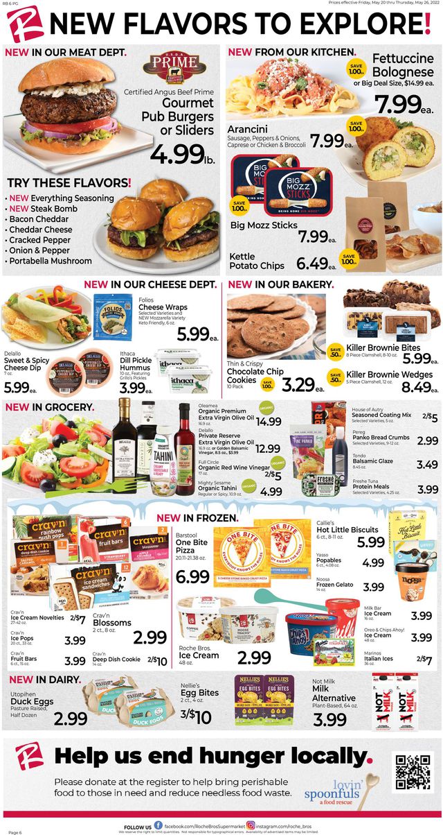 Roche Bros. Supermarkets Ad from 05/20/2022