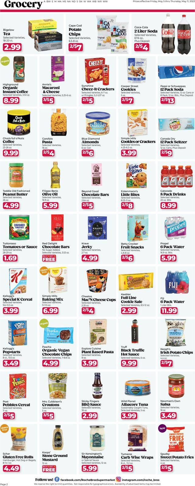 Roche Bros. Supermarkets Ad from 05/05/2023