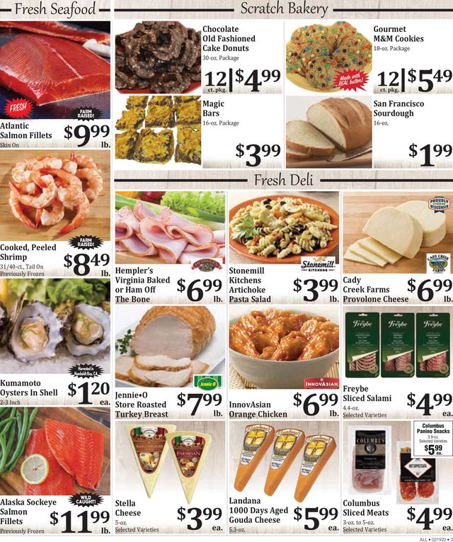 Rosauers Ad from 02/19/2020