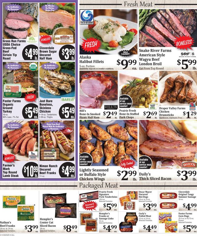 Rosauers Ad from 03/25/2020