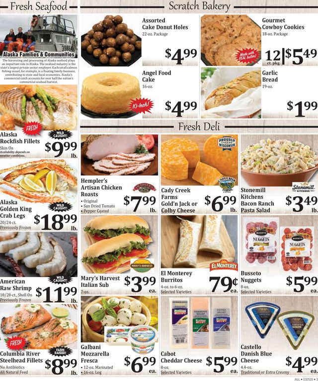 Rosauers Ad from 03/25/2020