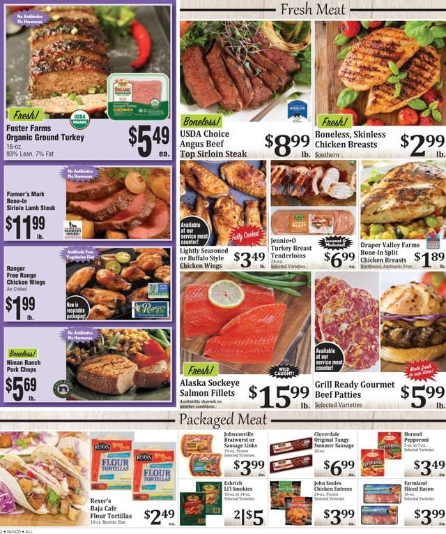 Rosauers Ad from 06/24/2020