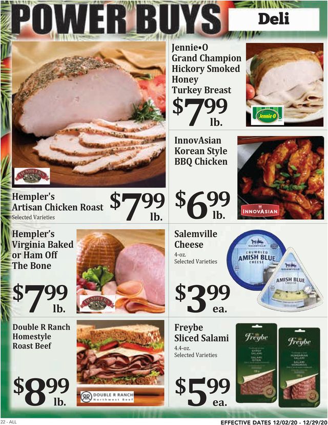 Rosauers Ad from 12/02/2020