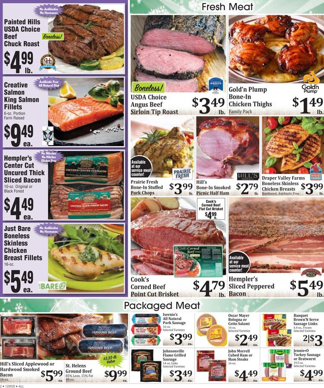 Rosauers Ad from 12/09/2020