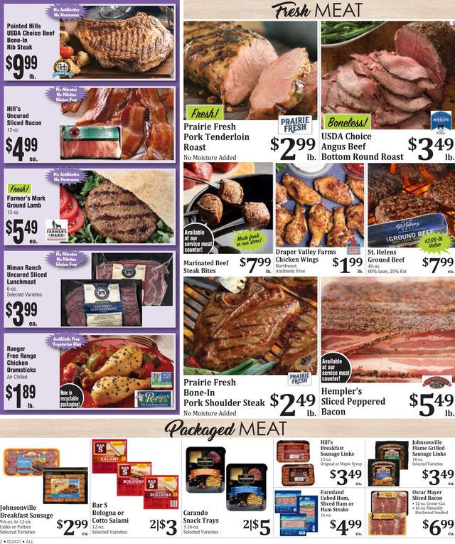 Rosauers Ad from 02/24/2021