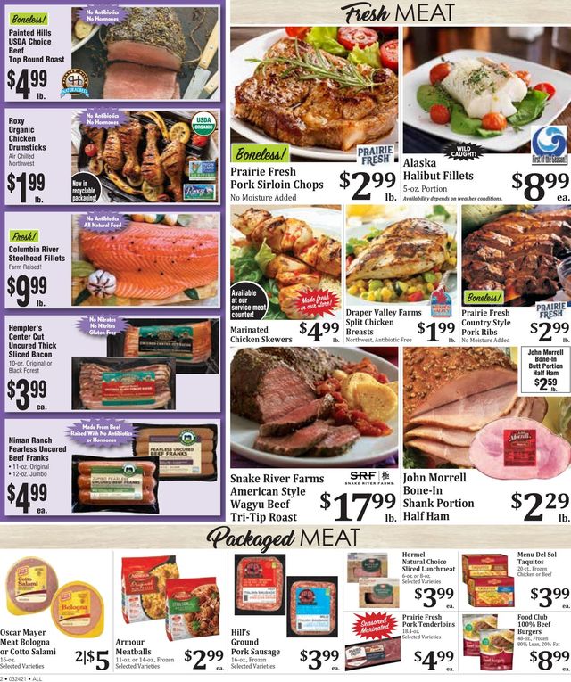 Rosauers Ad from 03/24/2021