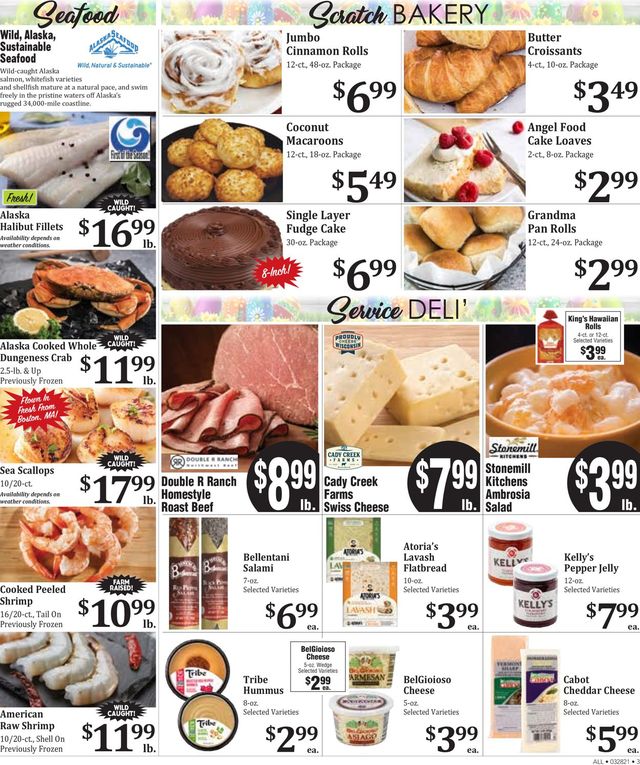 Rosauers Ad from 03/28/2021