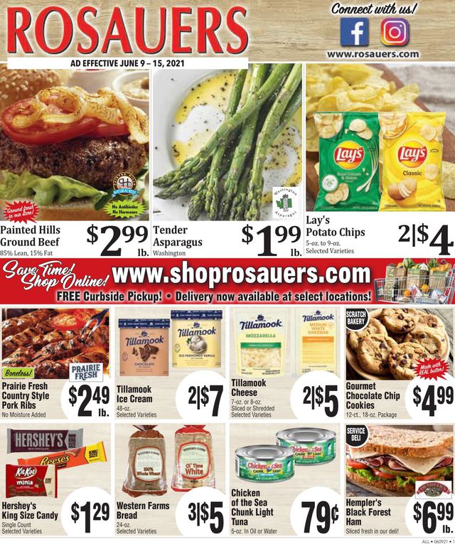 Rosauers Ad from 06/09/2021