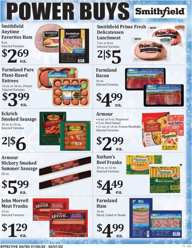 Rosauers Ad from 01/05/2022