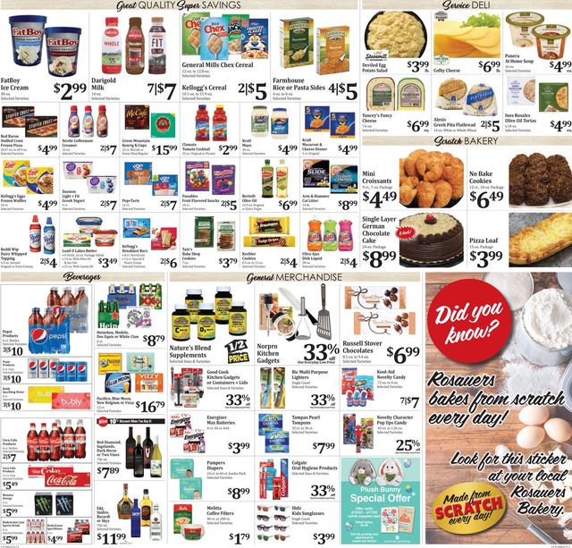 Rosauers Ad from 04/06/2022