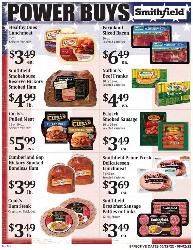 Rosauers Ad from 06/29/2022