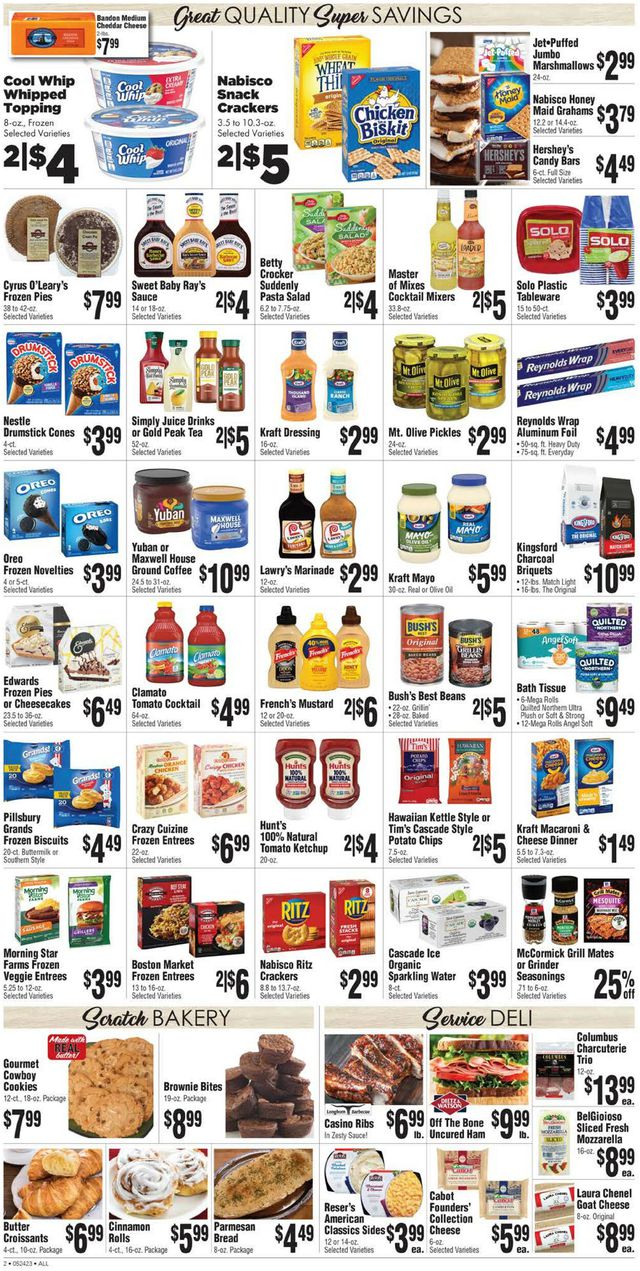 Rosauers Ad from 05/24/2023