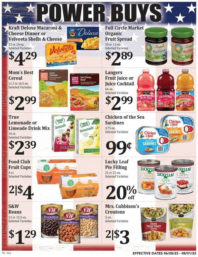 Rosauers Ad from 06/28/2023
