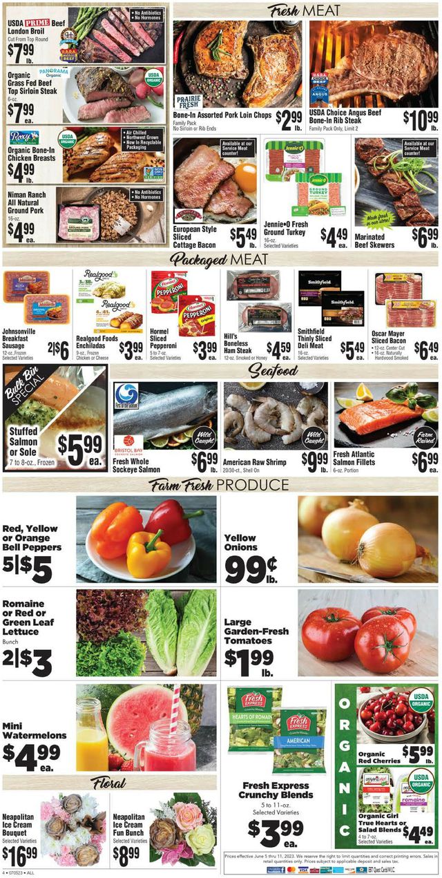 Rosauers Ad from 07/05/2023