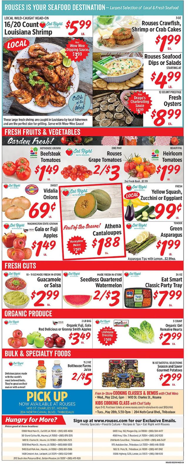 Rouses Ad from 05/22/2019