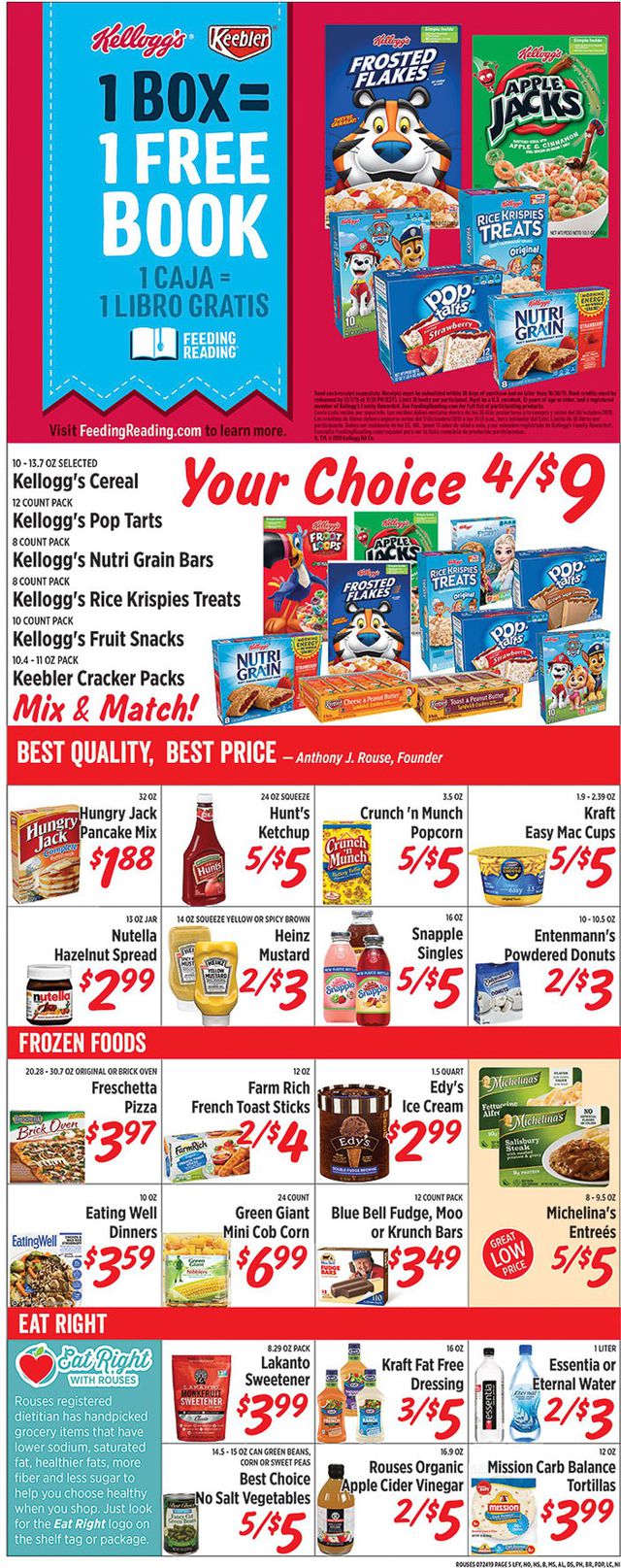 Rouses Ad from 07/24/2019