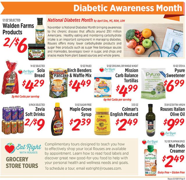 Rouses Ad from 10/30/2019
