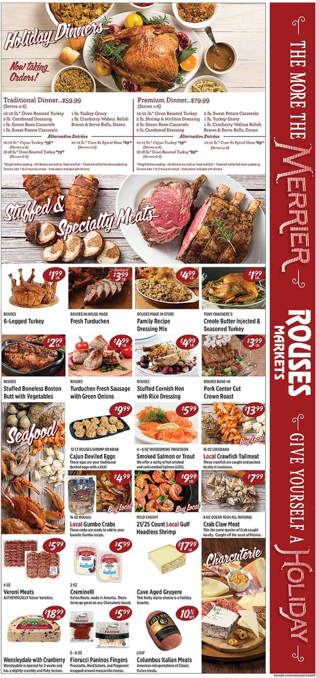 Rouses Ad from 11/13/2019