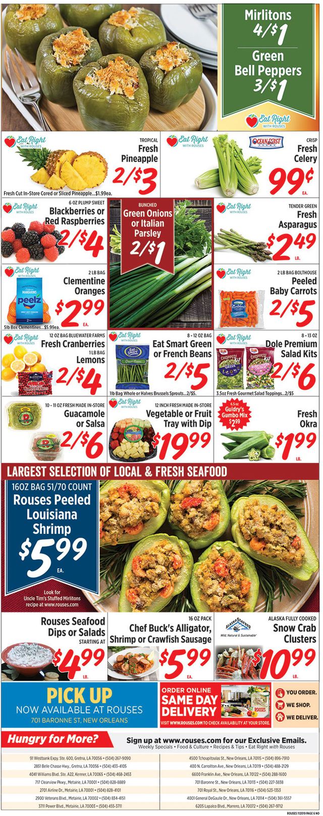 Rouses Ad from 11/20/2019