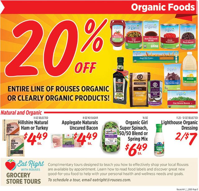 Rouses Ad from 01/01/2020