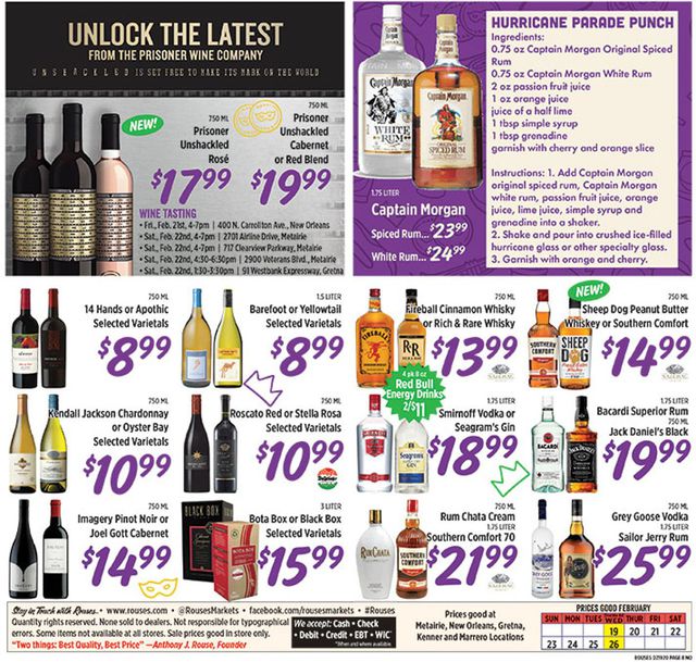 Rouses Ad from 02/19/2020