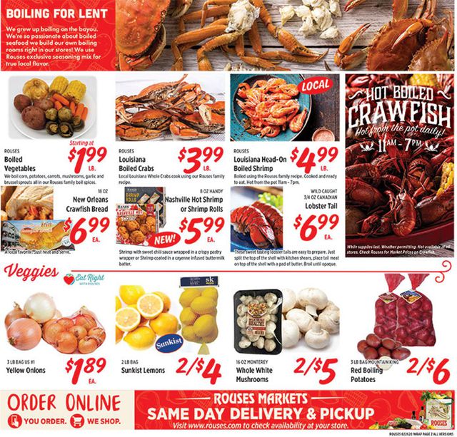 Rouses Ad from 02/26/2020