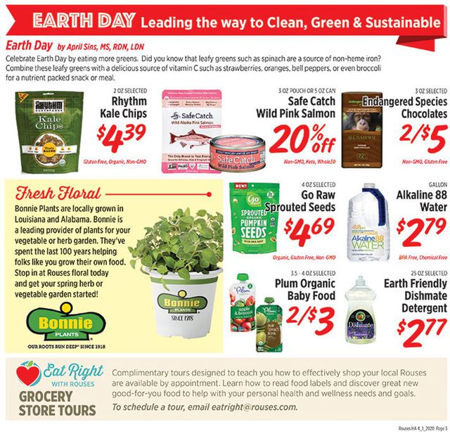 Rouses Ad from 04/01/2020