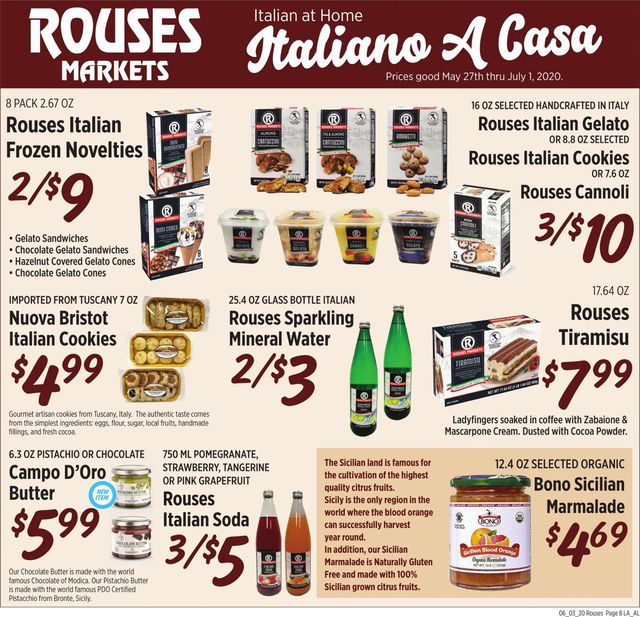 Rouses Ad from 05/27/2020