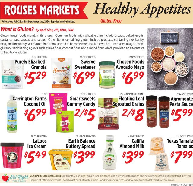 Rouses Ad from 07/29/2020