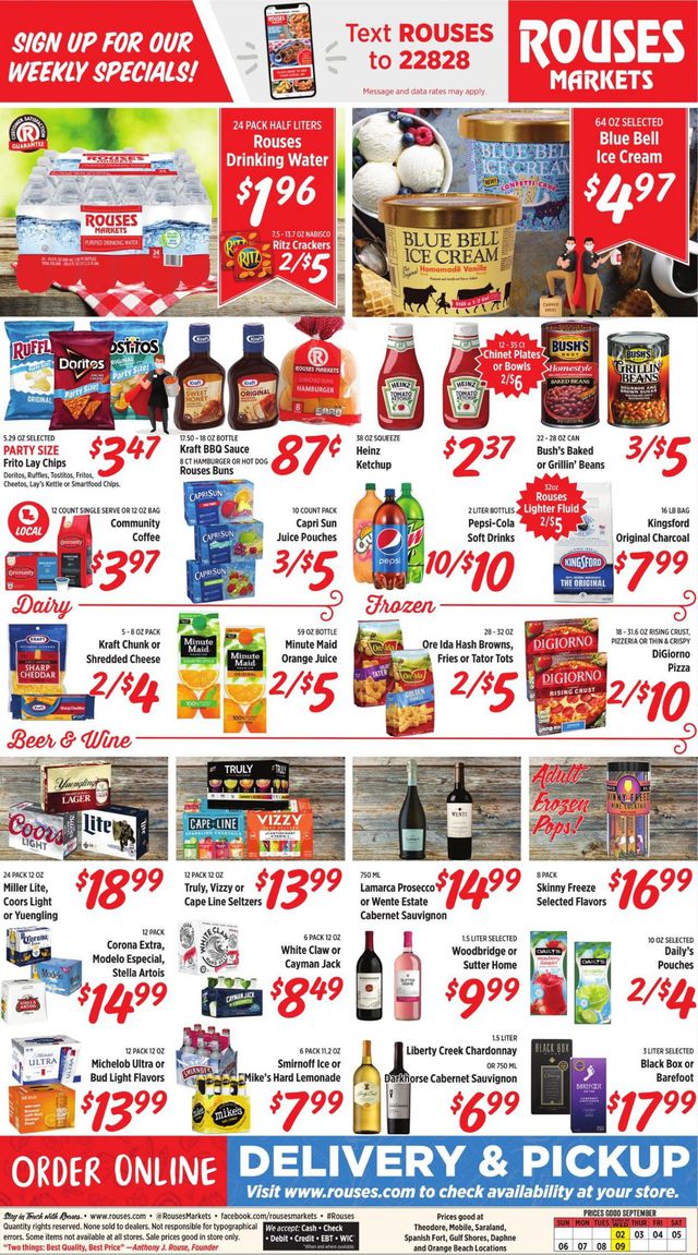 Rouses Ad from 09/02/2020