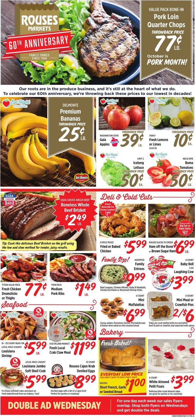 Rouses Ad from 09/30/2020