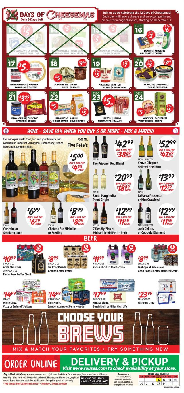 Rouses Ad from 12/16/2020
