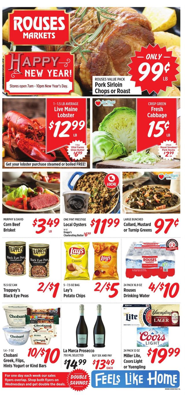 Rouses Ad from 12/30/2020