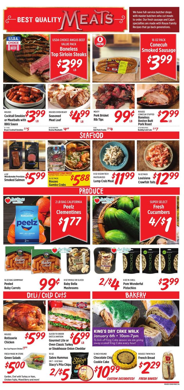 Rouses Ad from 12/30/2020