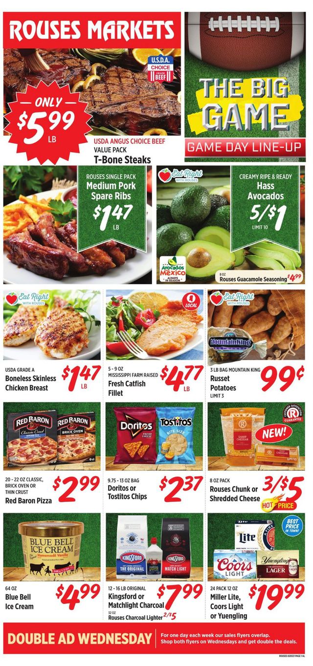 Rouses Ad from 02/03/2021