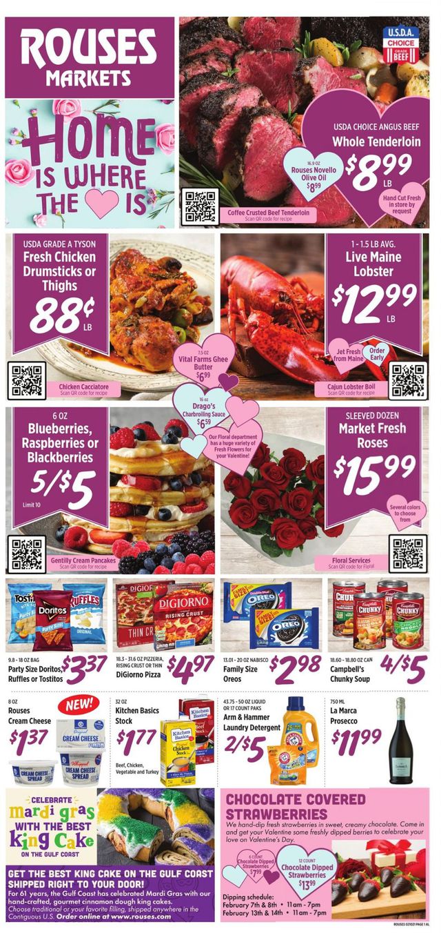 Rouses Ad from 02/10/2021