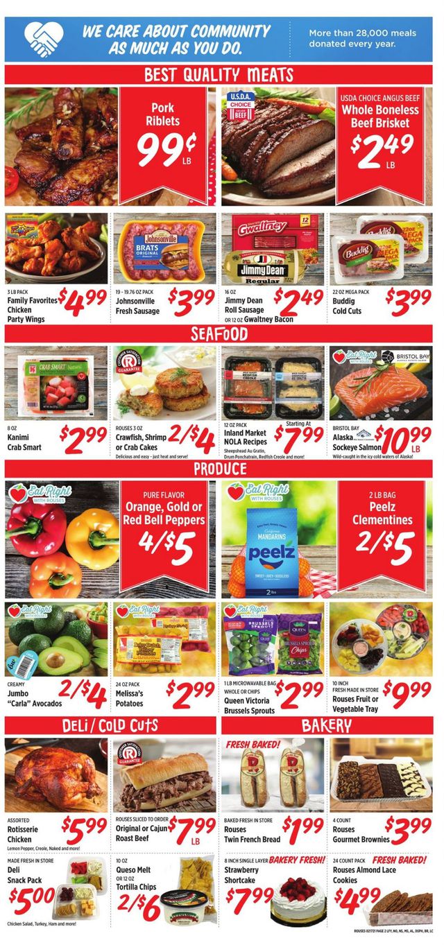 Rouses Ad from 02/17/2021