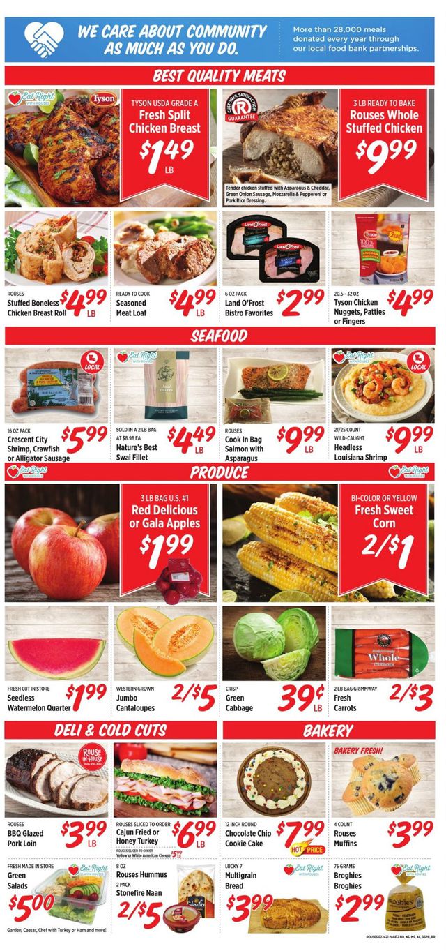 Rouses Ad from 02/24/2021
