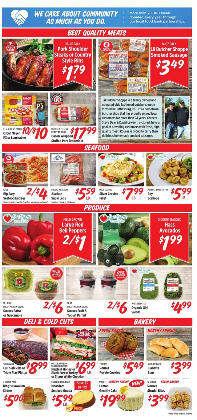Rouses Ad from 03/03/2021