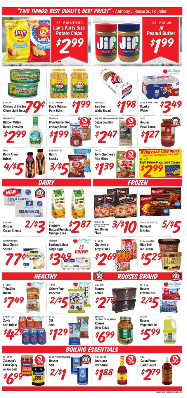Rouses Ad from 03/17/2021