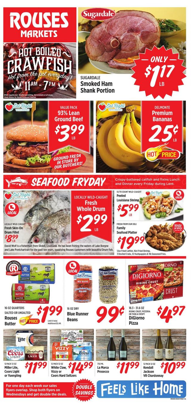 Rouses Ad from 03/24/2021